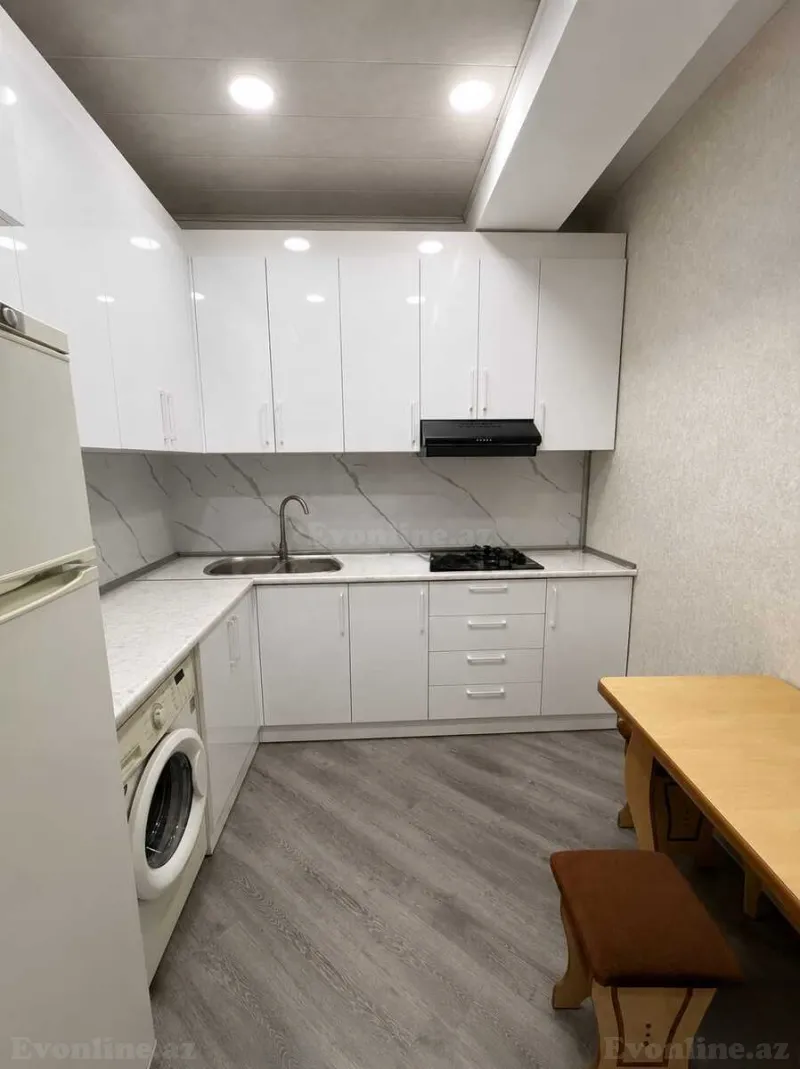 Kirayə verilir 2 otaqlı Mənzil Yeni tikili 60 m² Neftçilər m. - şəkil 4