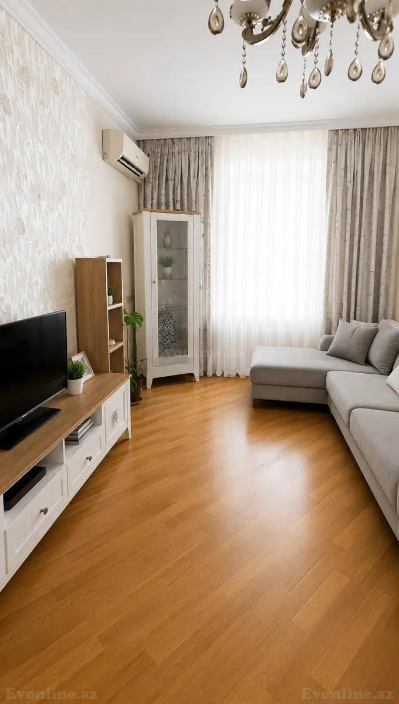 Satılır 3 otaqlı Mənzil Köhnə tikili 80 m² Həzi Aslanov m. - şəkil 2