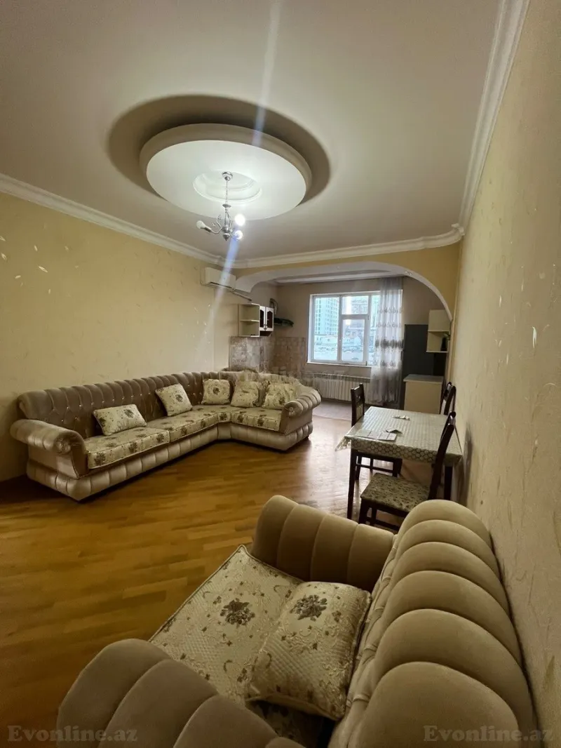 2 otaqlı Mənzil 58 m² Xətai r. Kirayə verilir