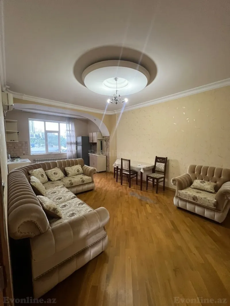 Kirayə verilir 2 otaqlı Mənzil Yeni tikili 58 m² Xətai r. - şəkil 2