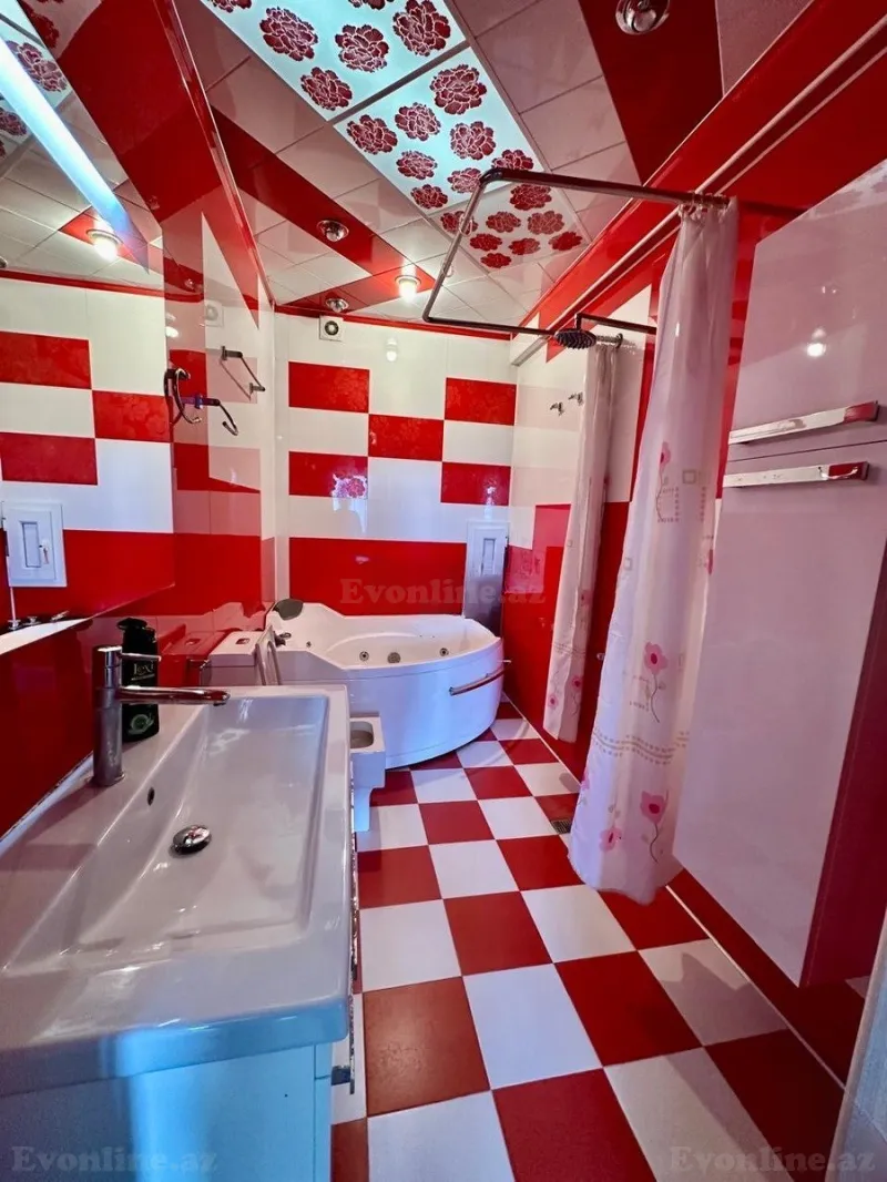 Kirayə verilir 3 otaqlı Mənzil Yeni tikili 160 m² Memar Əcəmi m. - şəkil 11