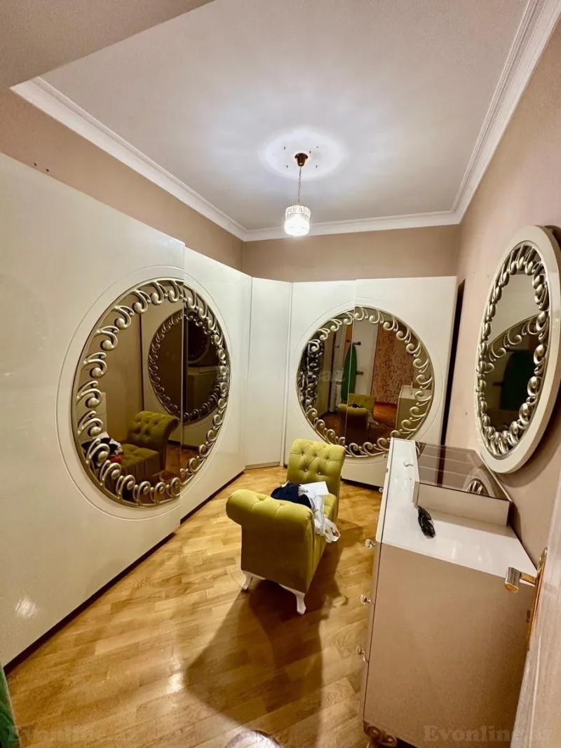 Kirayə verilir 3 otaqlı Mənzil Yeni tikili 160 m² Memar Əcəmi m. - şəkil 15