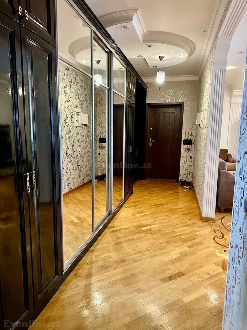 Kirayə verilir 3 otaqlı Mənzil Yeni tikili 160 m² Memar Əcəmi m. - şəkil 18