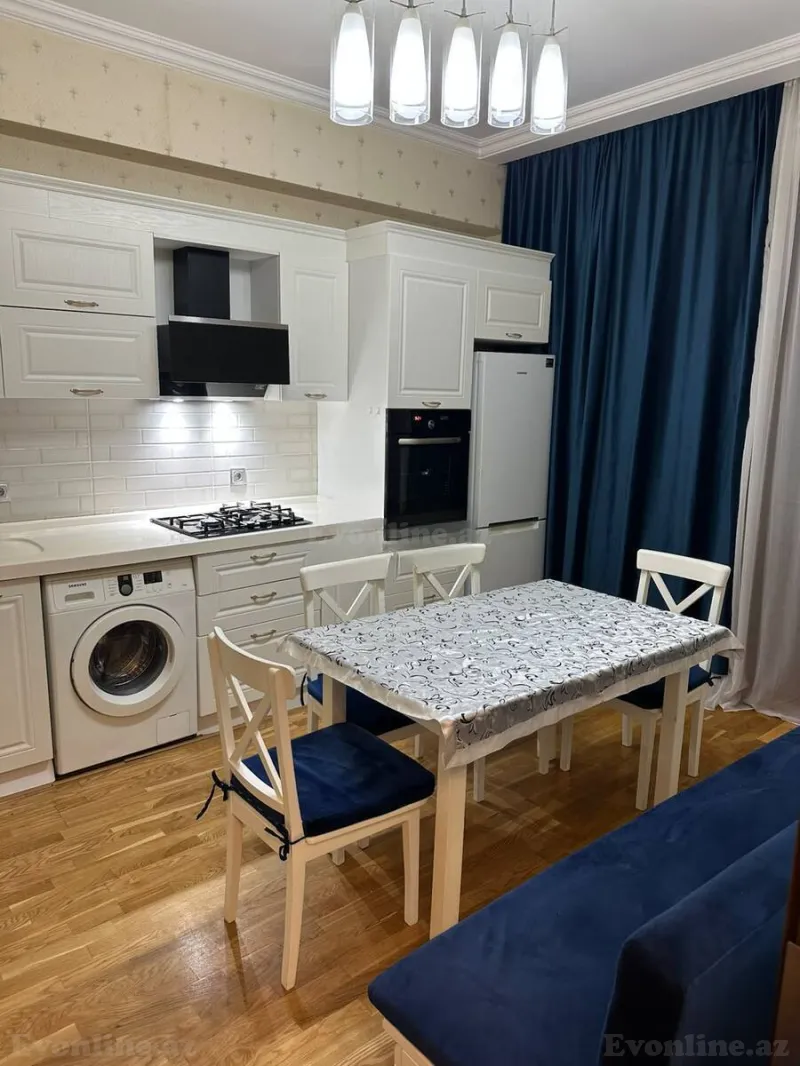 Kirayə verilir 2 otaqlı Mənzil Yeni tikili 60 m² Səbail r. - şəkil 3