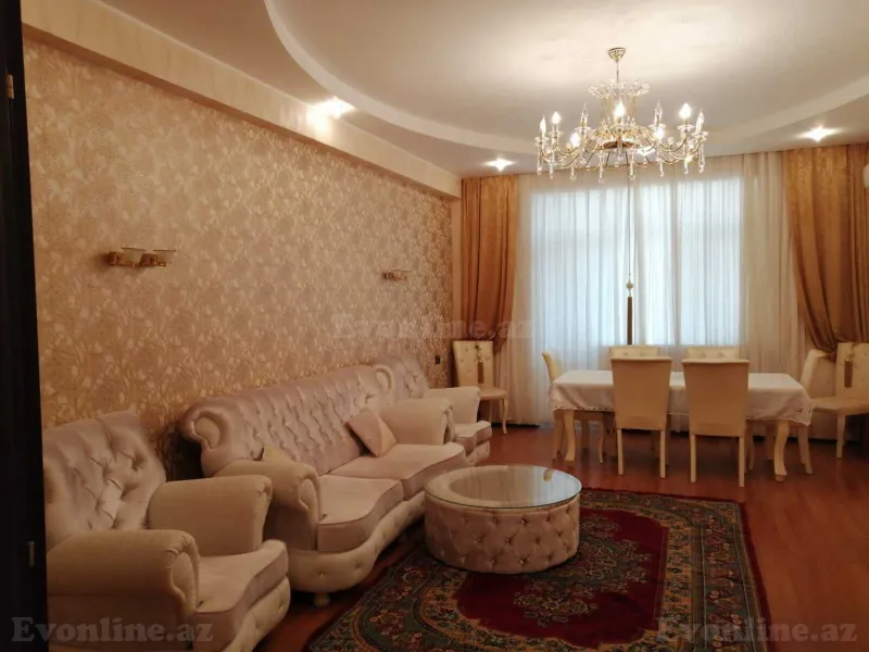Kirayə verilir 3 otaqlı Mənzil Yeni tikili 150 m² Elmlər Akademiyası m. - şəkil 2