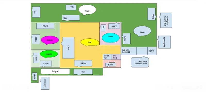 Satılır 3 otaqlı Həyət evi 130 m² Yeni Suraxanı - şəkil 30