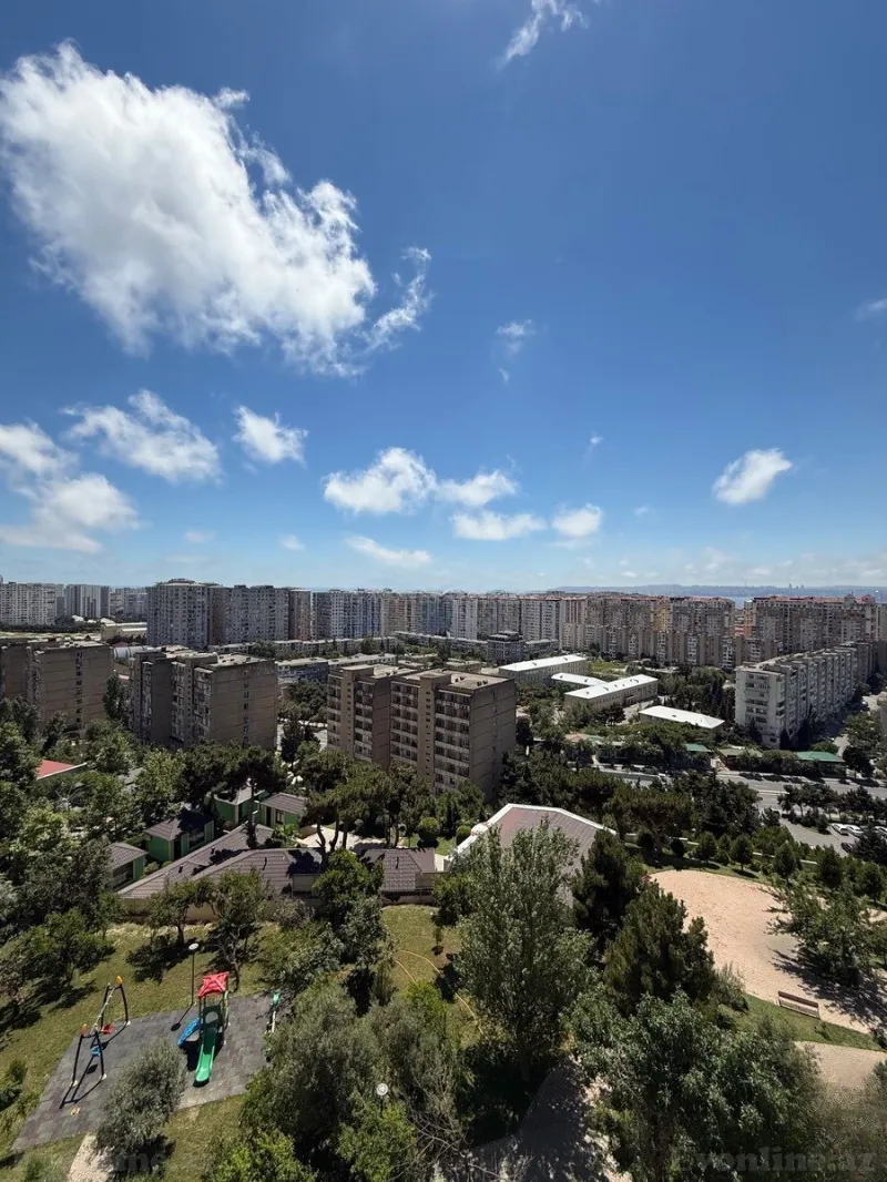 3 otaqlı Mənzil 90 m² Həzi Aslanov m. Satılır