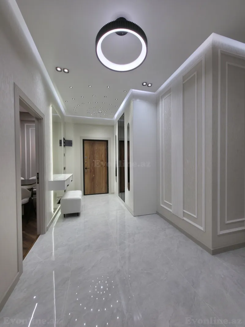 Satılır 3 otaqlı Mənzil Yeni tikili 90 m² Həzi Aslanov m. - şəkil 3