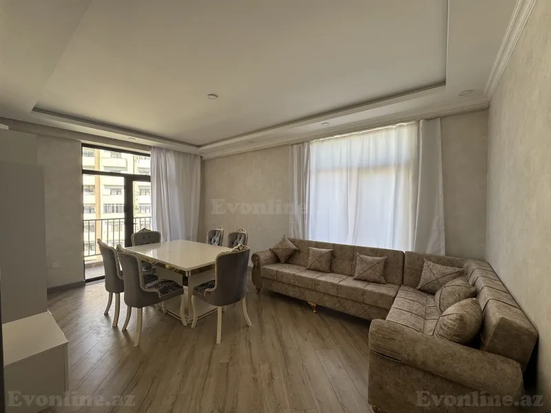 Kirayə verilir 3 otaqlı Mənzil Yeni tikili 110 m² Dərnəgül m. - şəkil 4