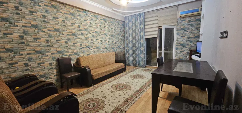 Kirayə verilir 2 otaqlı Mənzil Yeni tikili 80 m² Xətai r. - şəkil 2