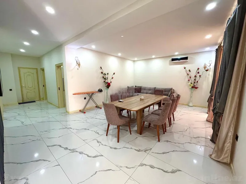 Kirayə verilir 4 otaqlı Mənzil Yeni tikili 185 m² Nəsimi r. - şəkil 5