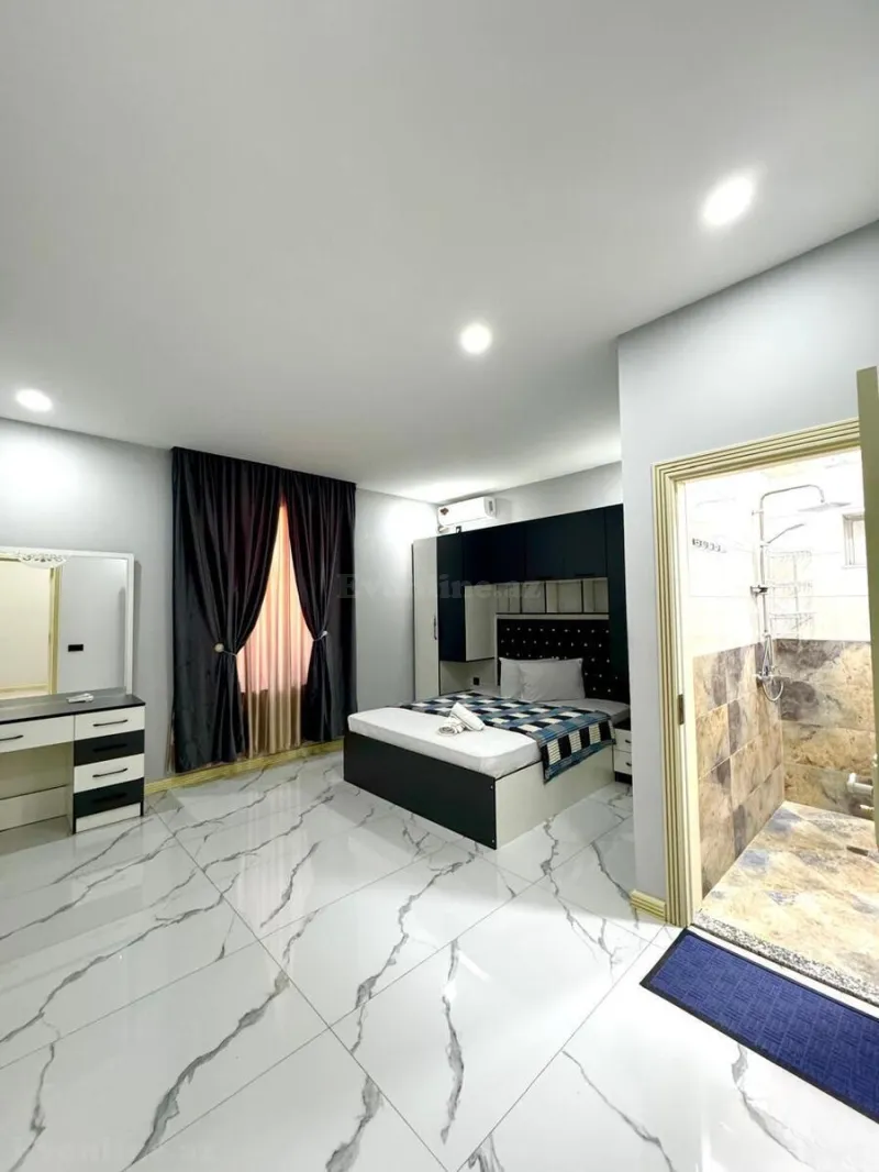 Kirayə verilir 4 otaqlı Mənzil Yeni tikili 185 m² Nəsimi r. - şəkil 8
