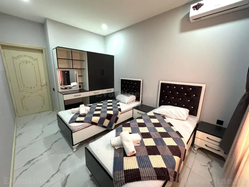 Kirayə verilir 4 otaqlı Mənzil Yeni tikili 185 m² Nəsimi r. - şəkil 14