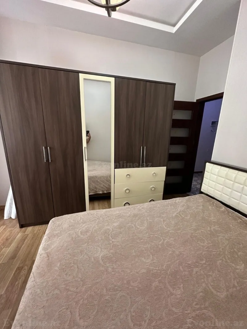 Kirayə verilir 2 otaqlı Mənzil Yeni tikili 55 m² 8 Noyabr m. - şəkil 5