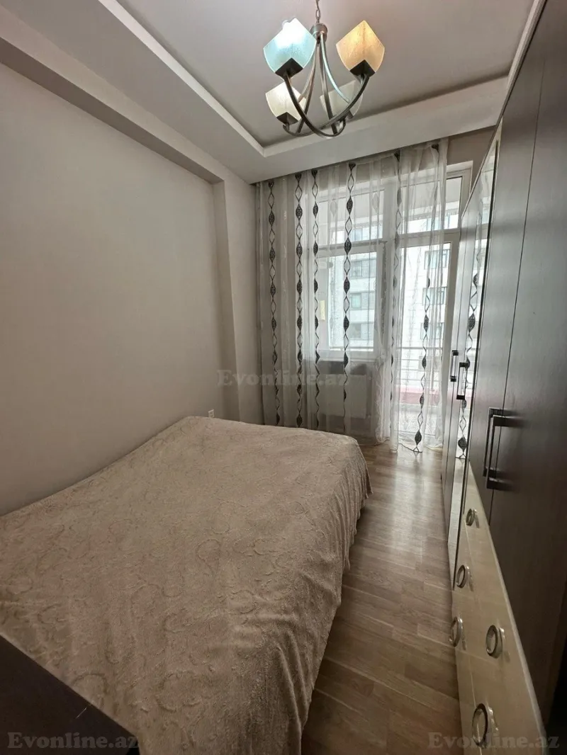 Kirayə verilir 2 otaqlı Mənzil Yeni tikili 55 m² 8 Noyabr m. - şəkil 6
