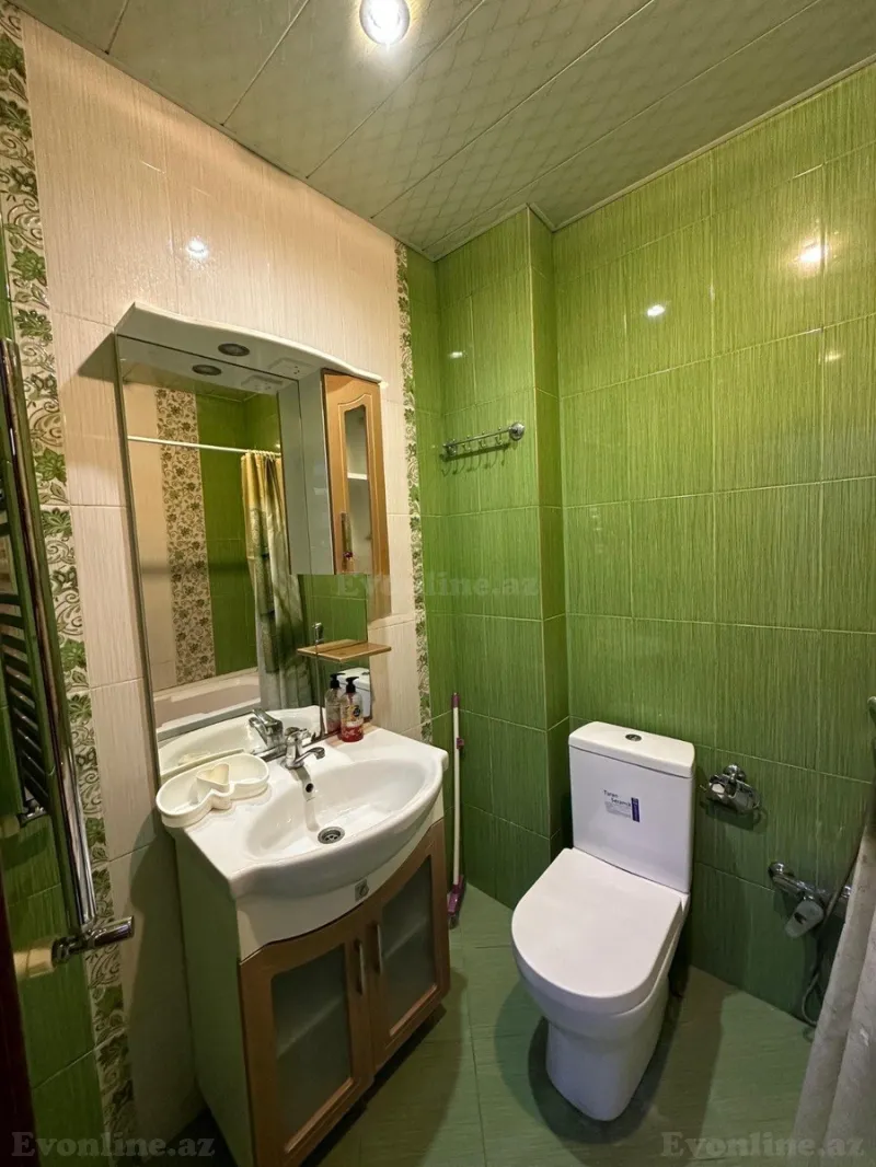 Kirayə verilir 2 otaqlı Mənzil Yeni tikili 55 m² 8 Noyabr m. - şəkil 9