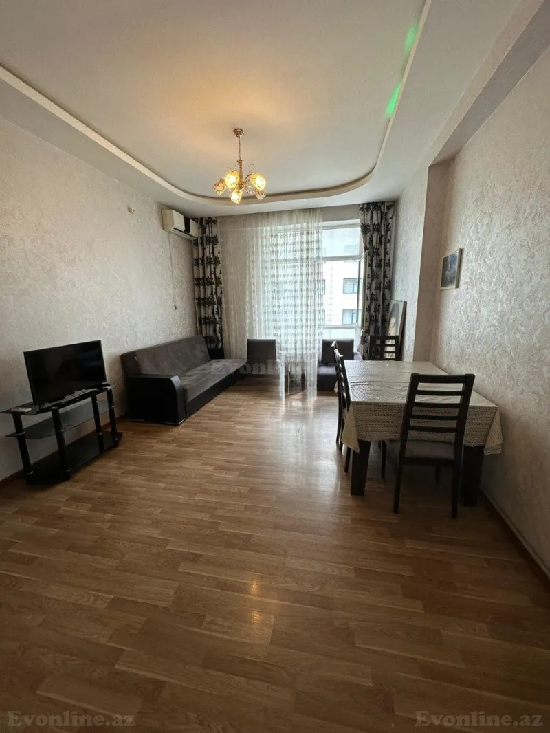 Kirayə verilir 2 otaqlı Mənzil Yeni tikili 55 m² 8 Noyabr m. - şəkil 16