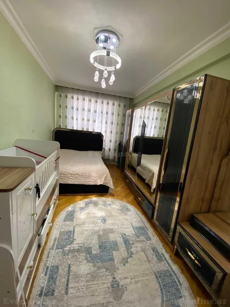 Satılır 3 otaqlı Mənzil Yeni tikili 105 m² Həzi Aslanov m. - şəkil 3