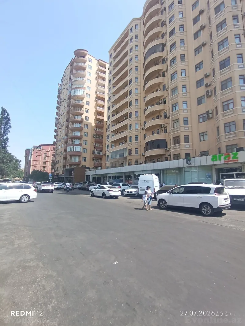 3 otaqlı Mənzil 170 m² Nərimanov r. Satılır