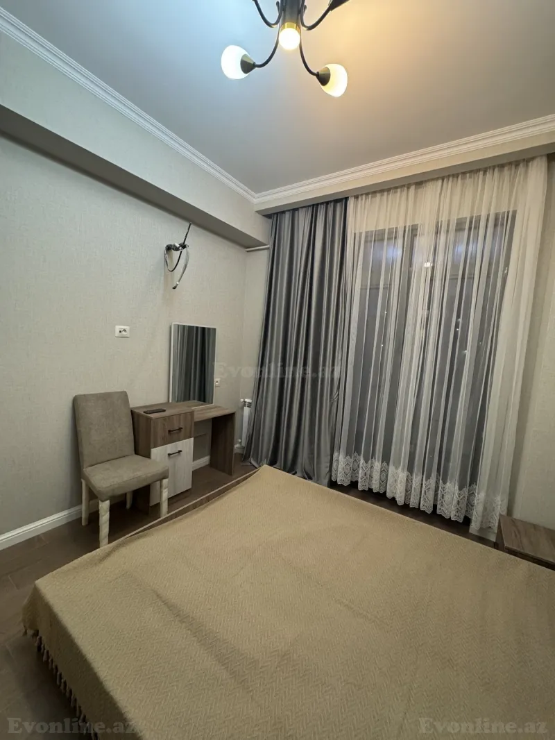 Kirayə verilir 2 otaqlı Mənzil Yeni tikili 55 m² Yeni Yasamal - şəkil 4