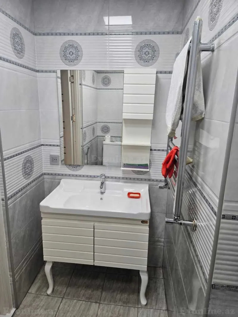 Kirayə verilir 1 otaqlı Mənzil Yeni tikili 47 m² Əhmədli m. - şəkil 10