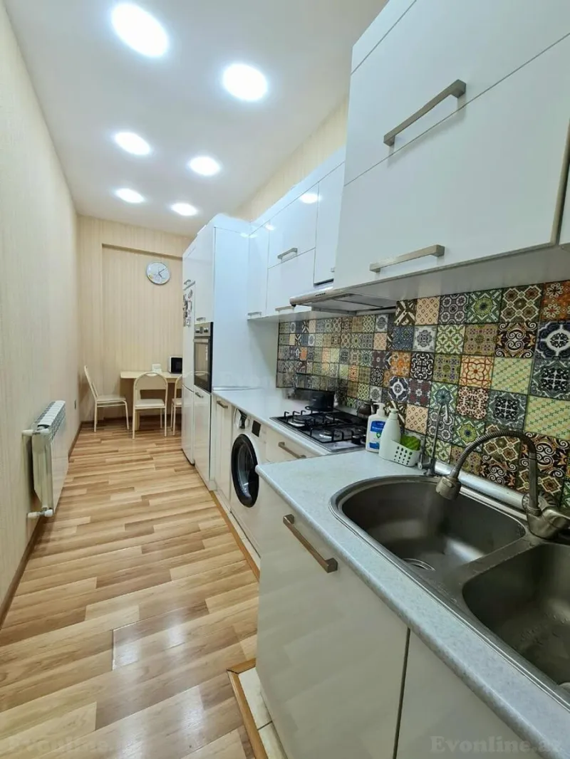 Kirayə verilir 3 otaqlı Mənzil Yeni tikili 90 m² Həzi Aslanov m. - şəkil 12