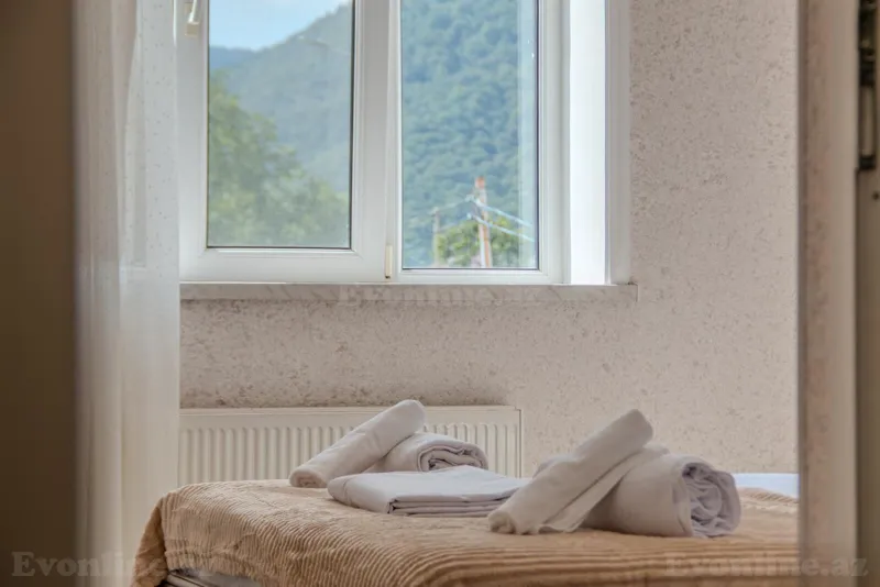 Kirayə verilir 5 otaqlı Həyət evi 300 m² Qəbələ - şəkil 21