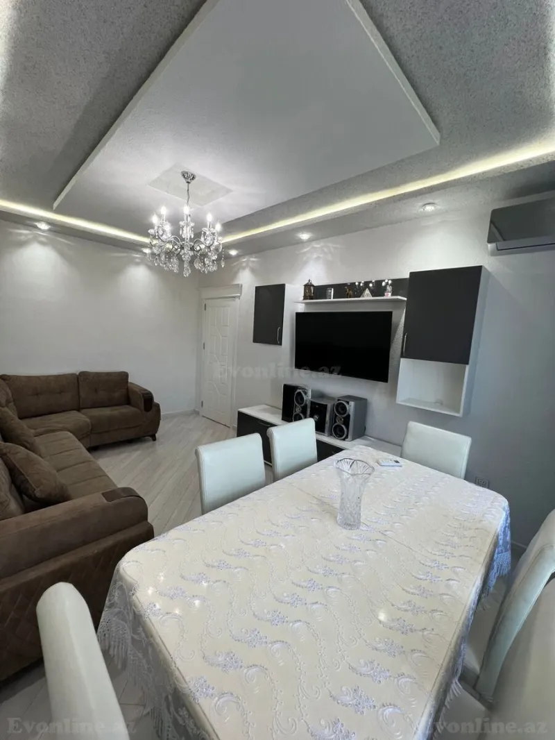 Satılır 2 otaqlı Mənzil Yeni tikili 70 m² İnşaatçılar m. - şəkil 3