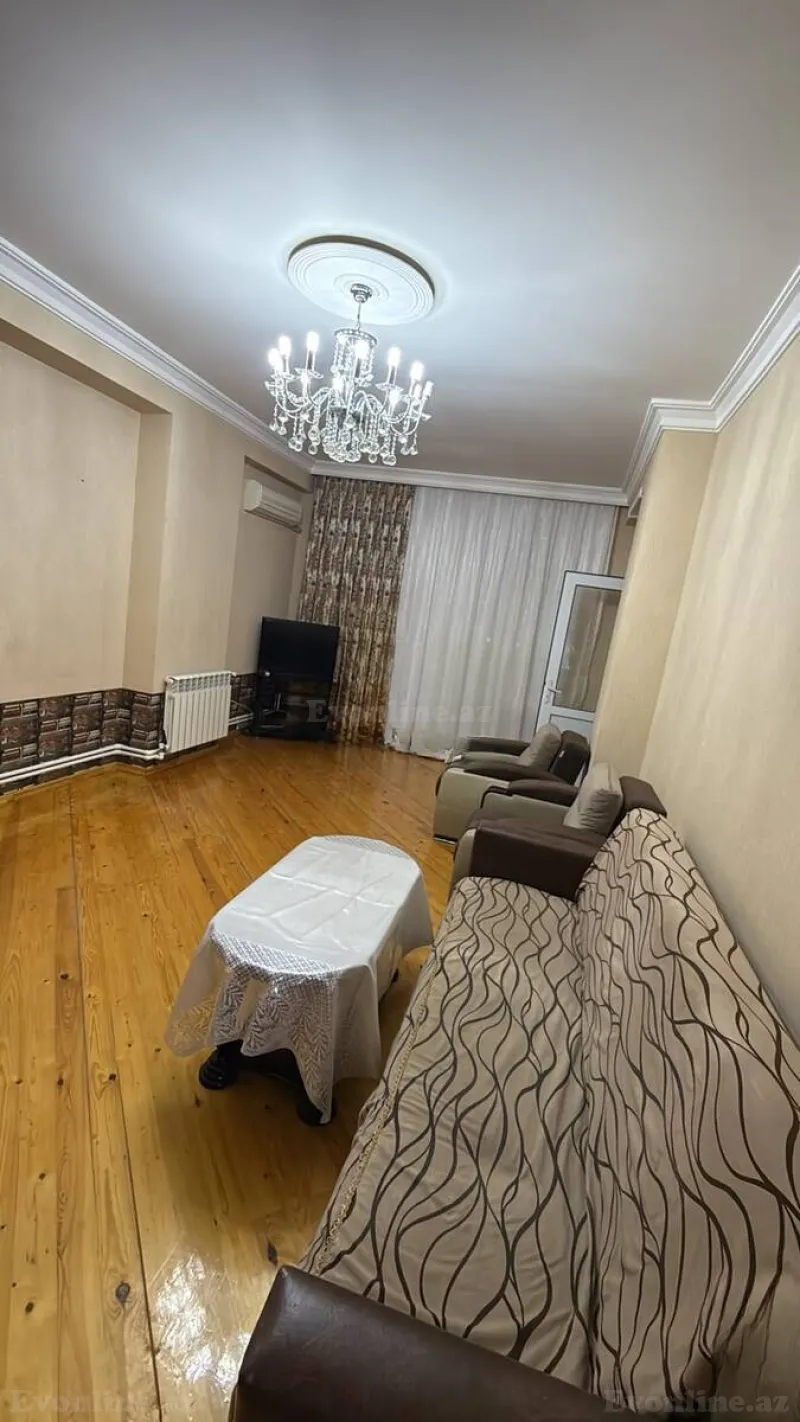 Kirayə verilir 2 otaqlı Mənzil Yeni tikili 60 m² Həzi Aslanov m. - şəkil 2