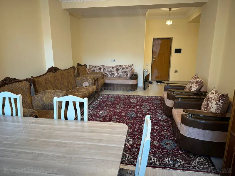 Kirayə verilir 3 otaqlı Mənzil Yeni tikili 120 m² İnşaatçılar m. - şəkil 5