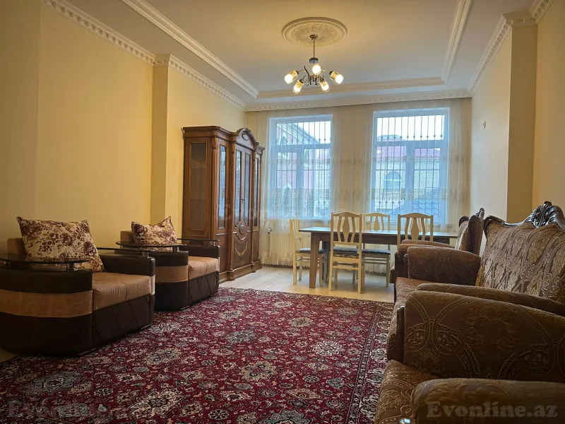 Kirayə verilir 3 otaqlı Mənzil Yeni tikili 120 m² İnşaatçılar m. - şəkil 6