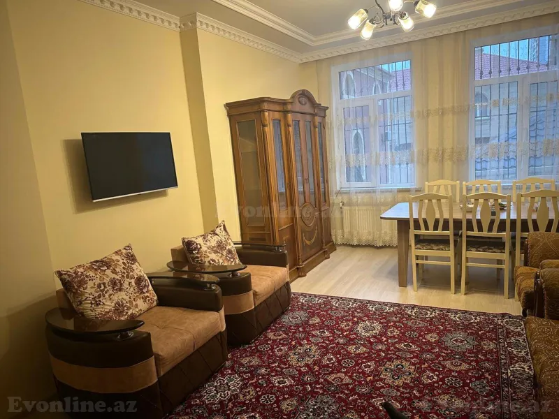 Kirayə verilir 3 otaqlı Mənzil Yeni tikili 120 m² İnşaatçılar m. - şəkil 11