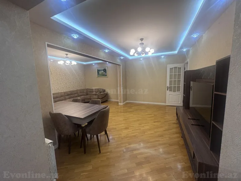 Kirayə verilir 5 otaqlı Mənzil Köhnə tikili 120 m² Yeni Yasamal - şəkil 3
