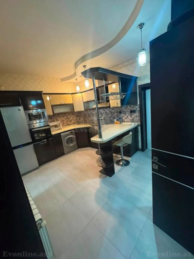 Kirayə verilir 2 otaqlı Mənzil Yeni tikili 50 m² Dərnəgül m. - şəkil 2