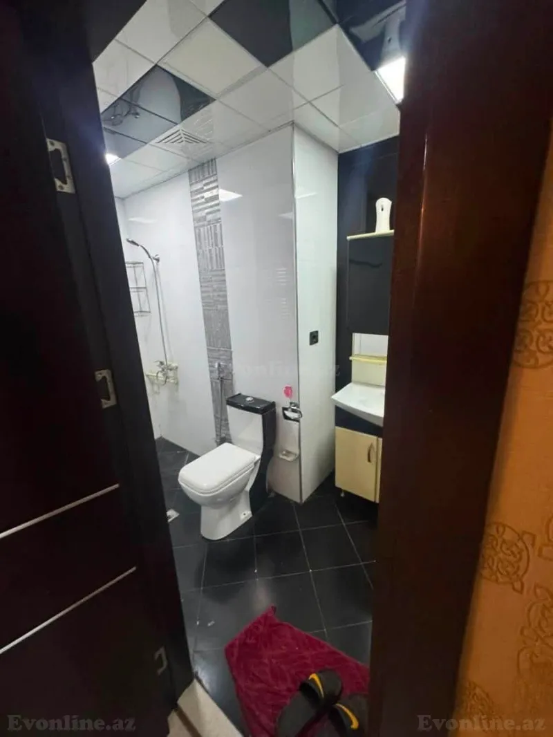 Kirayə verilir 2 otaqlı Mənzil Yeni tikili 50 m² Dərnəgül m. - şəkil 5