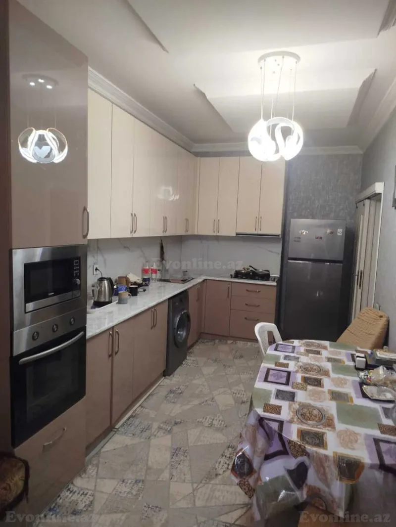 Satılır 2 otaqlı Mənzil Yeni tikili 77 m² İnşaatçılar m. - şəkil 6