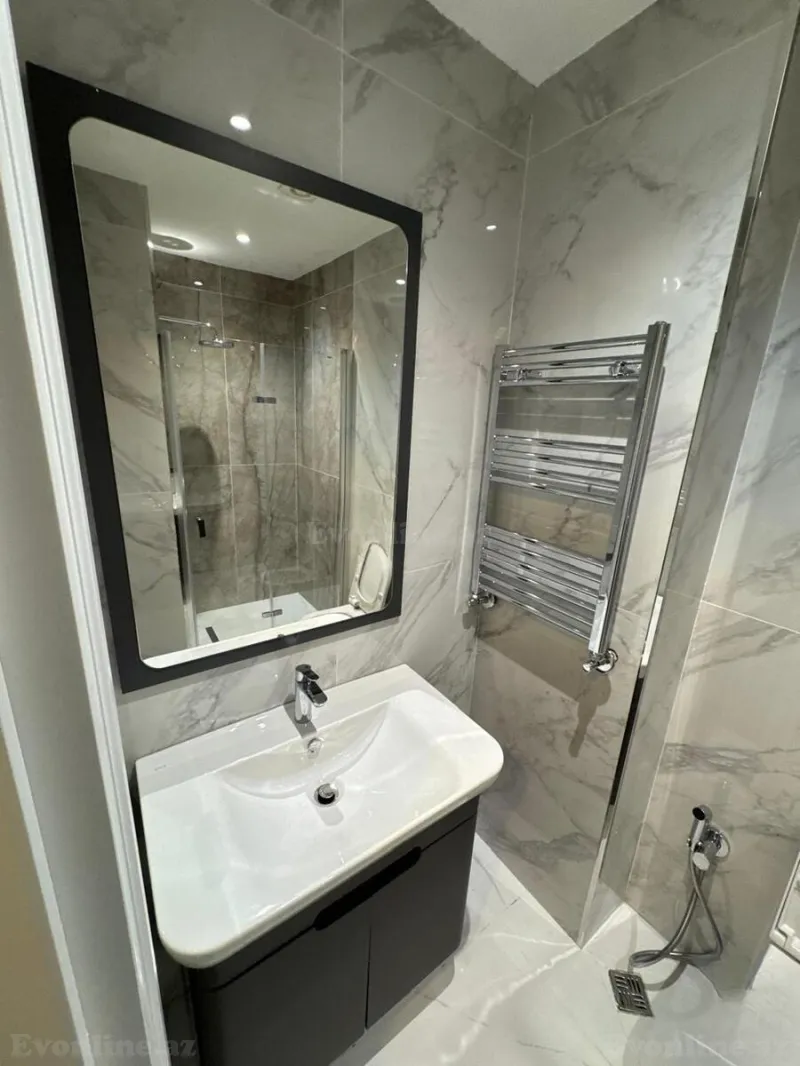 Kirayə verilir 2 otaqlı Mənzil Yeni tikili 55 m² Yeni Yasamal - şəkil 5