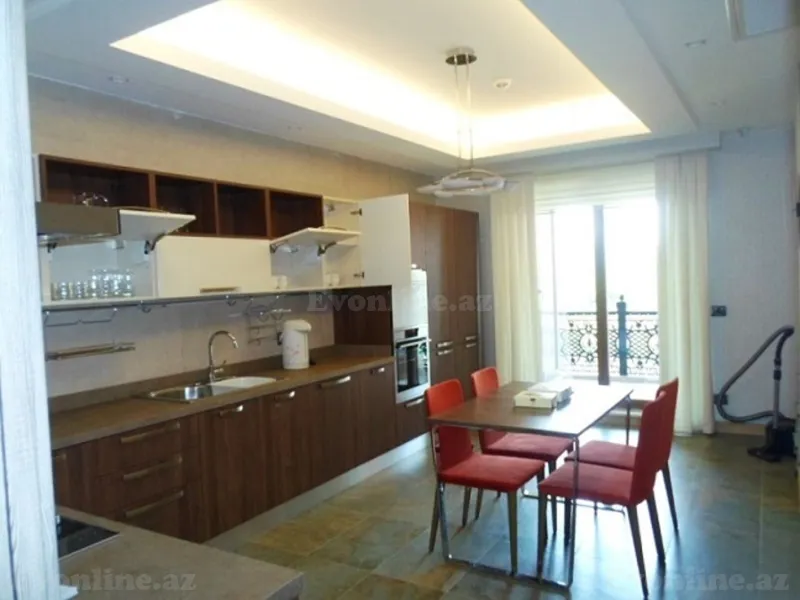 Kirayə verilir 5 otaqlı Mənzil Yeni tikili 250 m² Nəsimi r. - şəkil 2