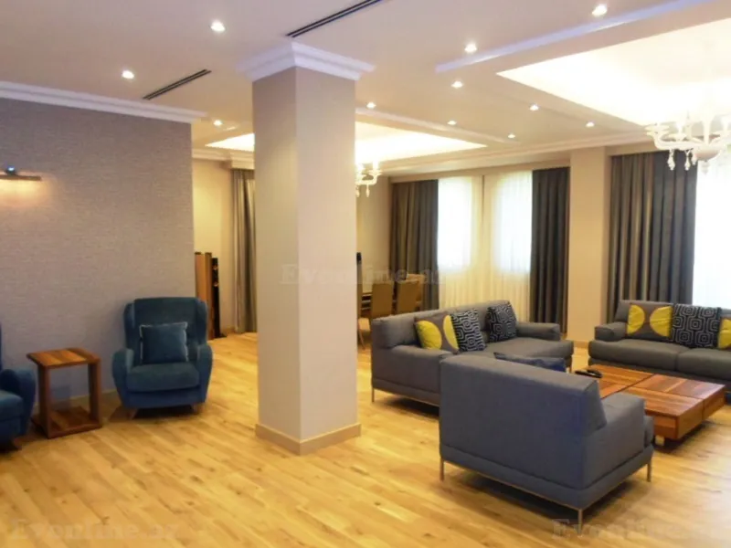 Kirayə verilir 5 otaqlı Mənzil Yeni tikili 250 m² Nəsimi r. - şəkil 9