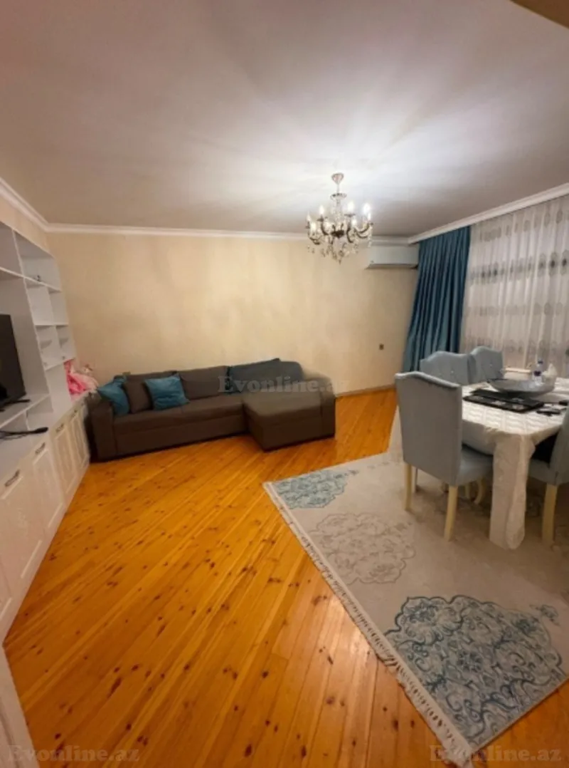 Satılır 2 otaqlı Mənzil Yeni tikili 88 m² İnşaatçılar m. - şəkil 2