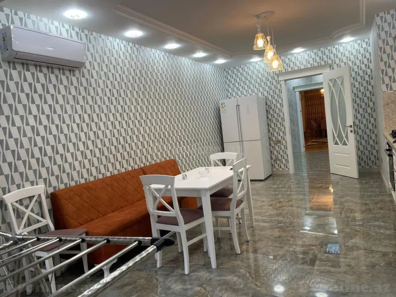 Kirayə verilir 3 otaqlı Mənzil Yeni tikili 135 m² İnşaatçılar m. - şəkil 3