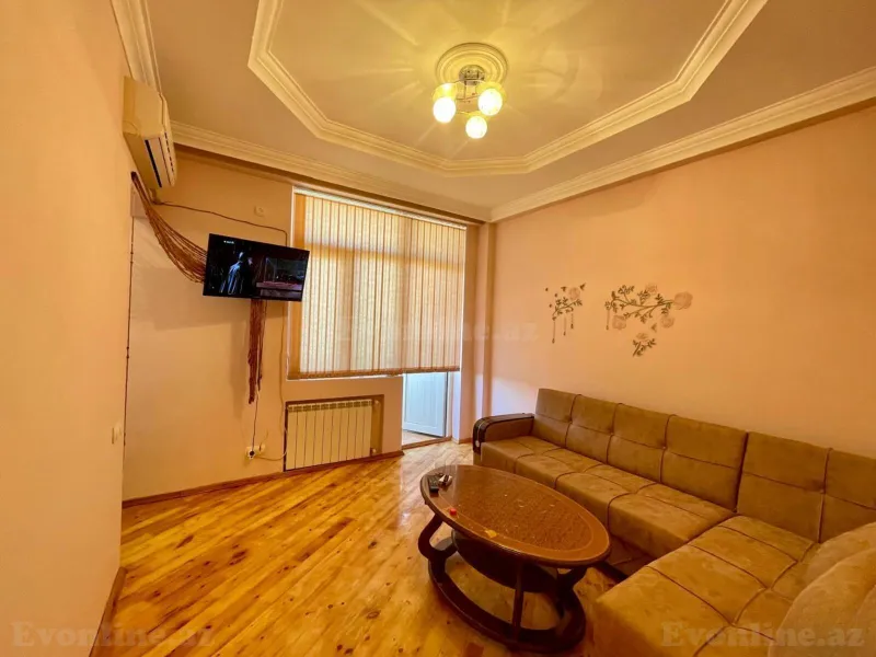 Kirayə verilir 2 otaqlı Mənzil Yeni tikili 50 m² İnşaatçılar m. - şəkil 3