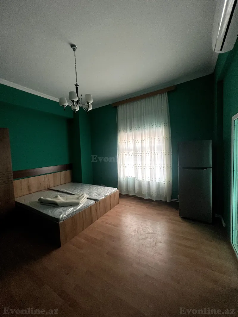 Kirayə verilir 1 otaqlı Mənzil Yeni tikili 35 m² Inşaatçılar pr. - şəkil 4