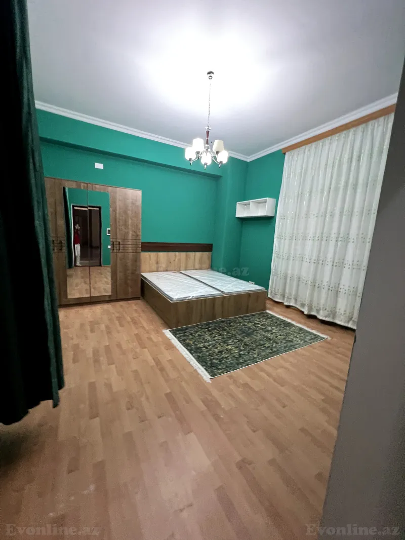 Kirayə verilir 1 otaqlı Mənzil Yeni tikili 35 m² Inşaatçılar pr. - şəkil 5
