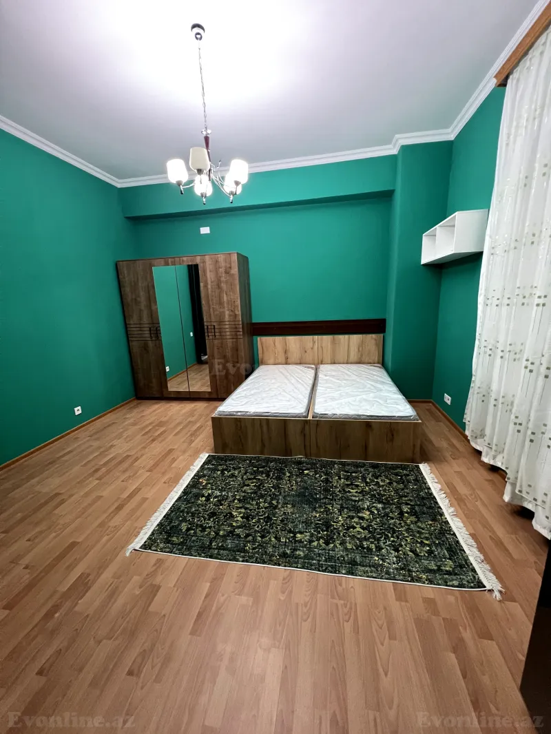Kirayə verilir 1 otaqlı Mənzil Yeni tikili 35 m² Inşaatçılar pr. - şəkil 7