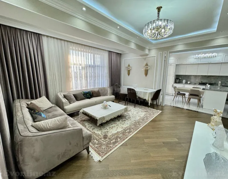 Kirayə verilir 4 otaqlı Mənzil Yeni tikili 240 m² Xətai r. - şəkil 2