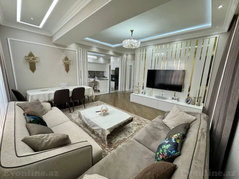 Kirayə verilir 4 otaqlı Mənzil Yeni tikili 240 m² Xətai r. - şəkil 3