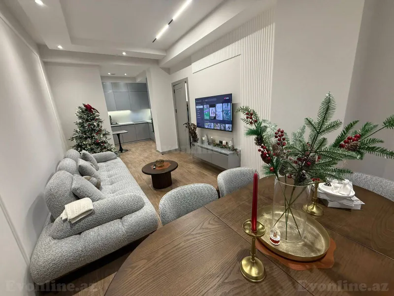 Satılır 3 otaqlı Mənzil Yeni tikili 85 m² Həzi Aslanov m. - şəkil 2