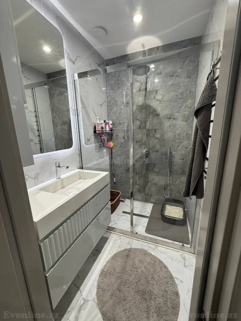 Satılır 3 otaqlı Mənzil Yeni tikili 85 m² Həzi Aslanov m. - şəkil 13