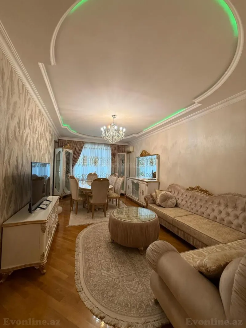 Satılır 4 otaqlı Mənzil Yeni tikili 145 m² İnşaatçılar m. - şəkil 4